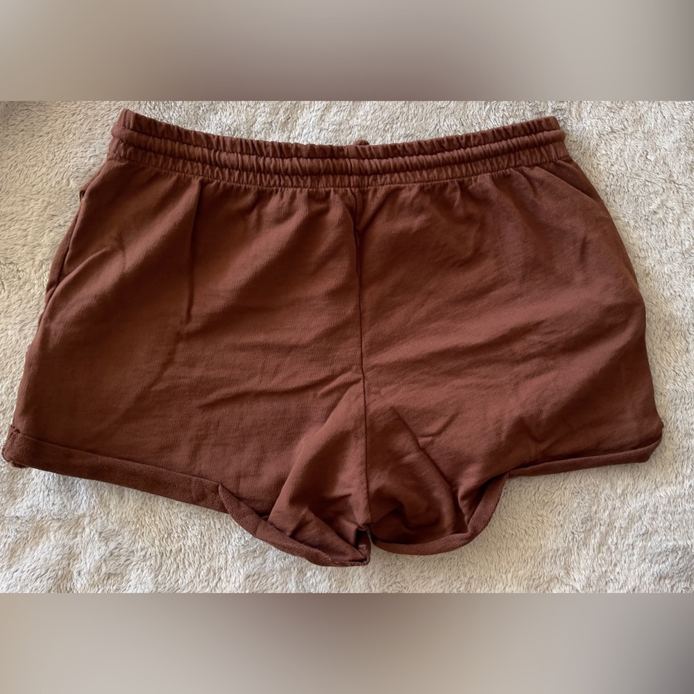 Shon Simon 100% Cotton Drawstring Shorts - Large - Picture 3 of 8